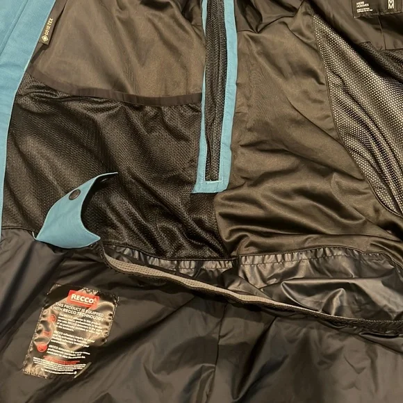 Mountain Hardwear Men’s Sky Ridge Gore-tex recco snow jacket, blue